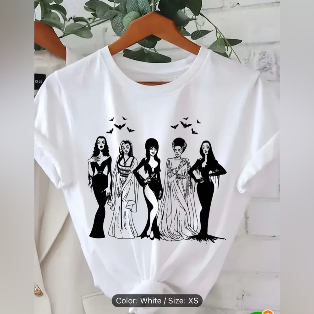 NEW HALLOWEEN HOTTIES SHIRT SIZE XS-SO CUTE!!